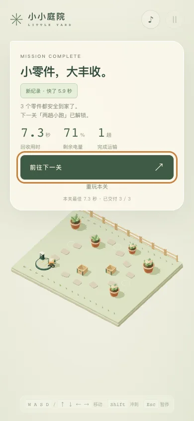 390×844 浏览器窄屏检查:真实冲刺路线刷新纪录,结算按钮可见;非真实手机性能测量。